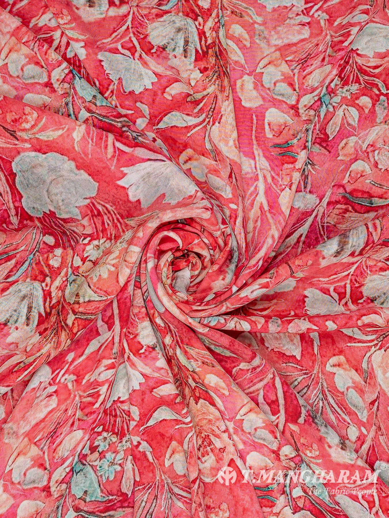 Pink Crepe Fabric - EB8131 view-1