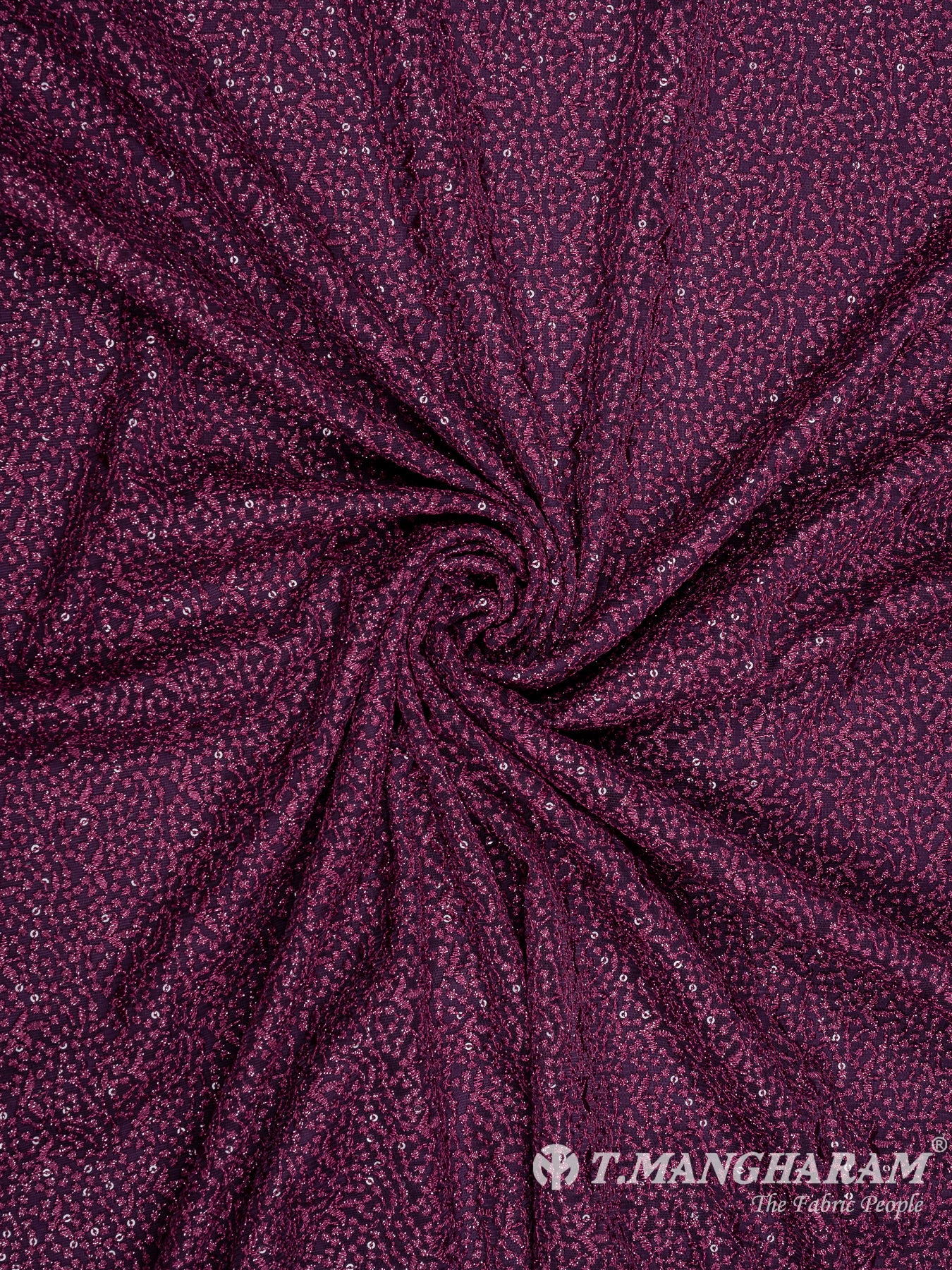 Purple Net Fabric - EB6594 view-1