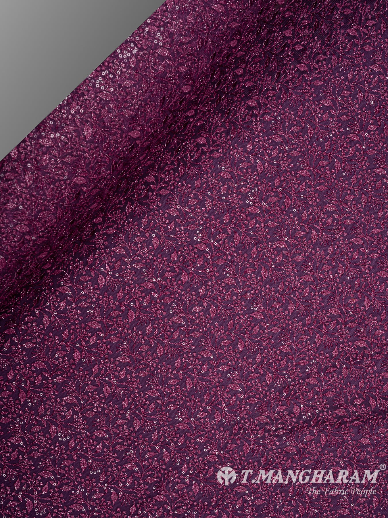 Purple Net Fabric - EB6595 view-2