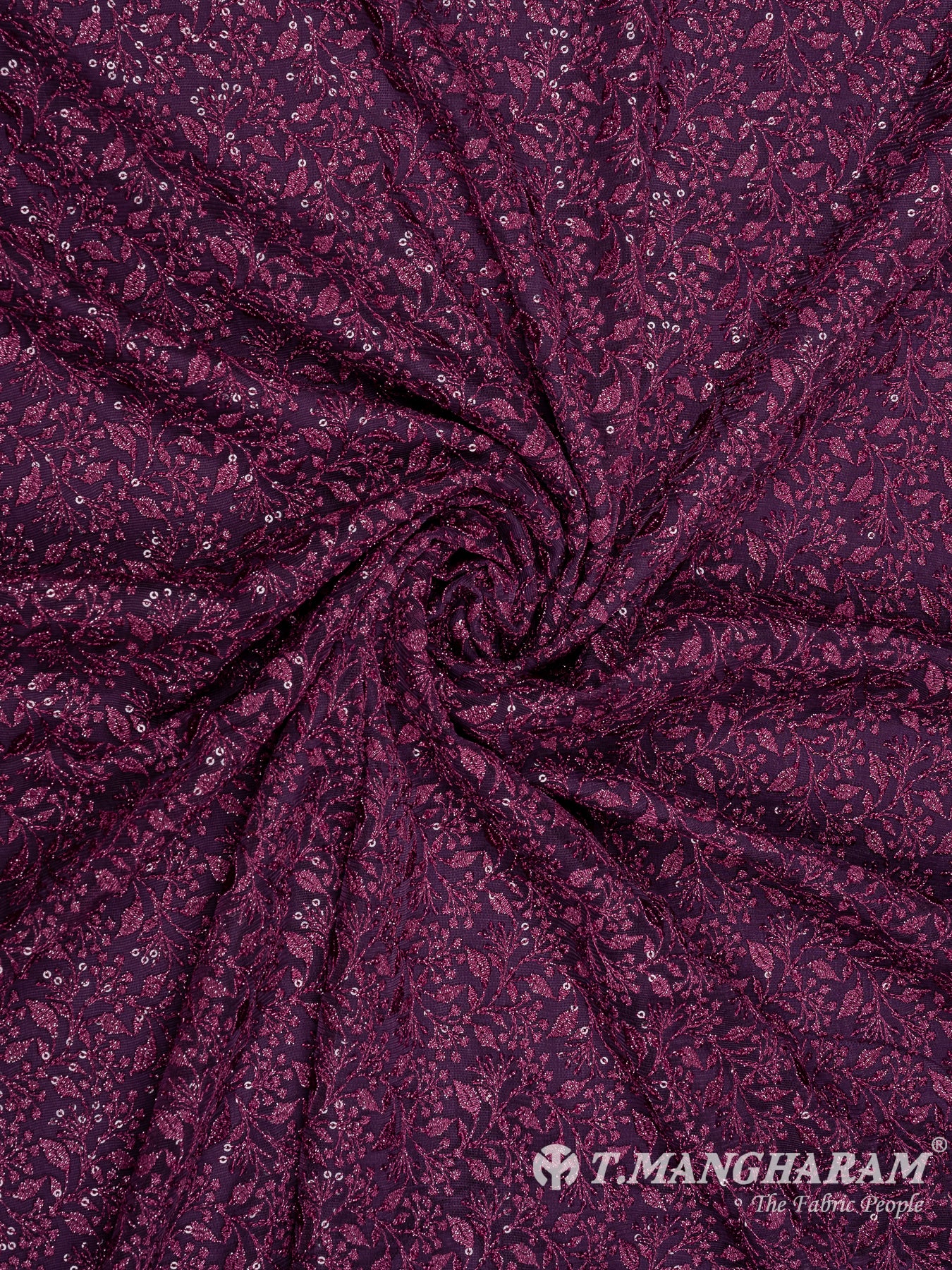 Purple Net Fabric - EB6595 view-1