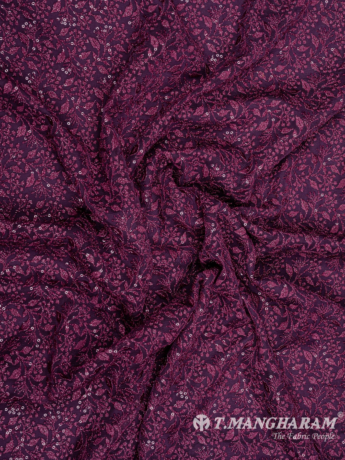 Purple Net Fabric - EB6595 view-4