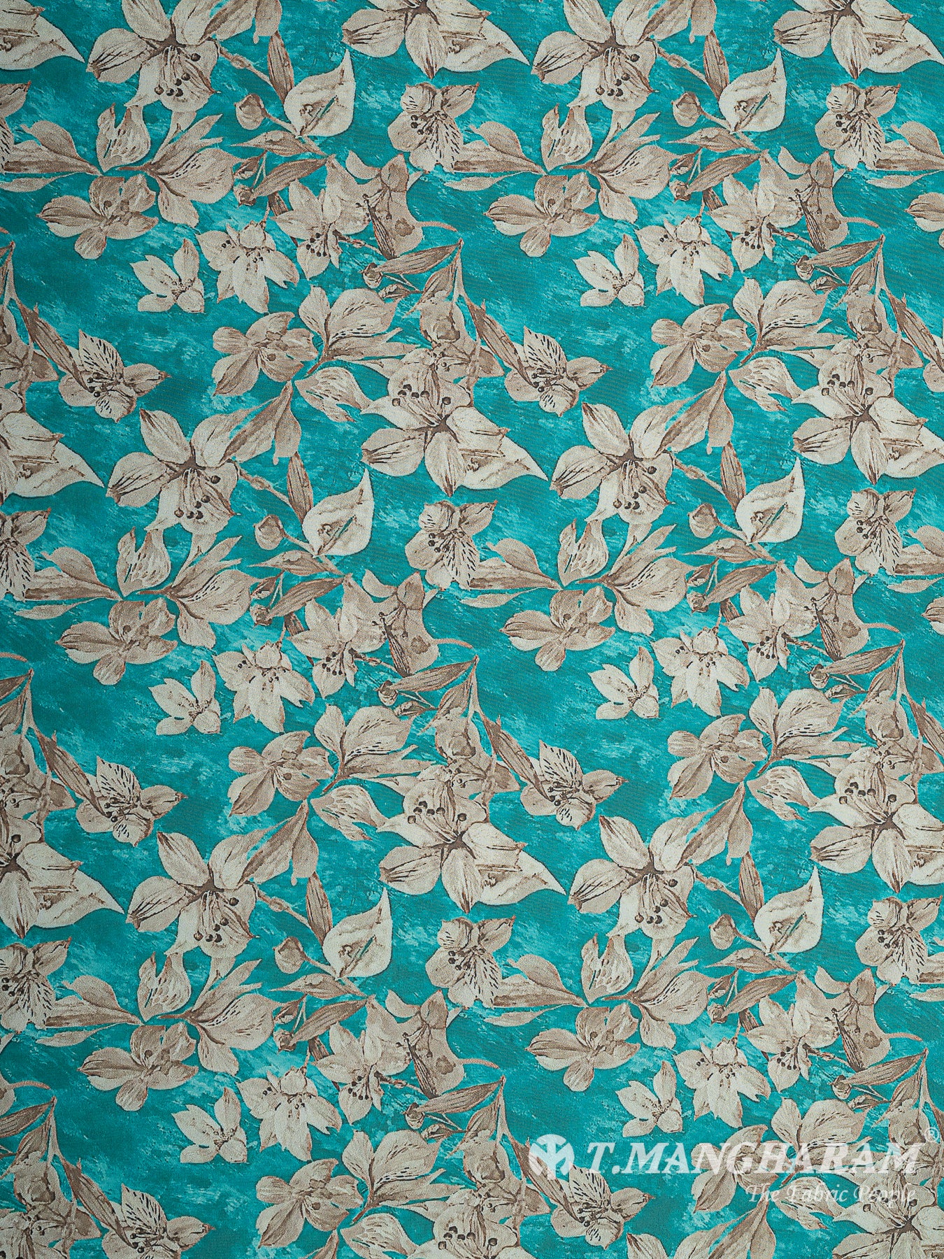 Green Crepe Fabric - EB8126 view-3