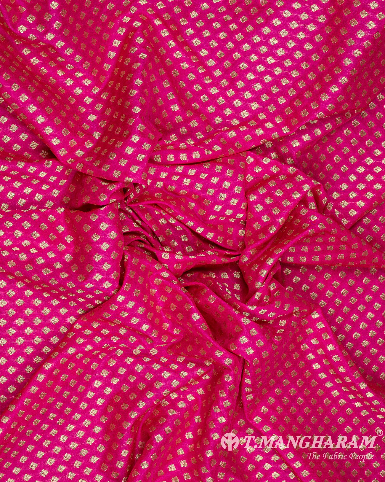 Pink Banaras Fabric - EC9530