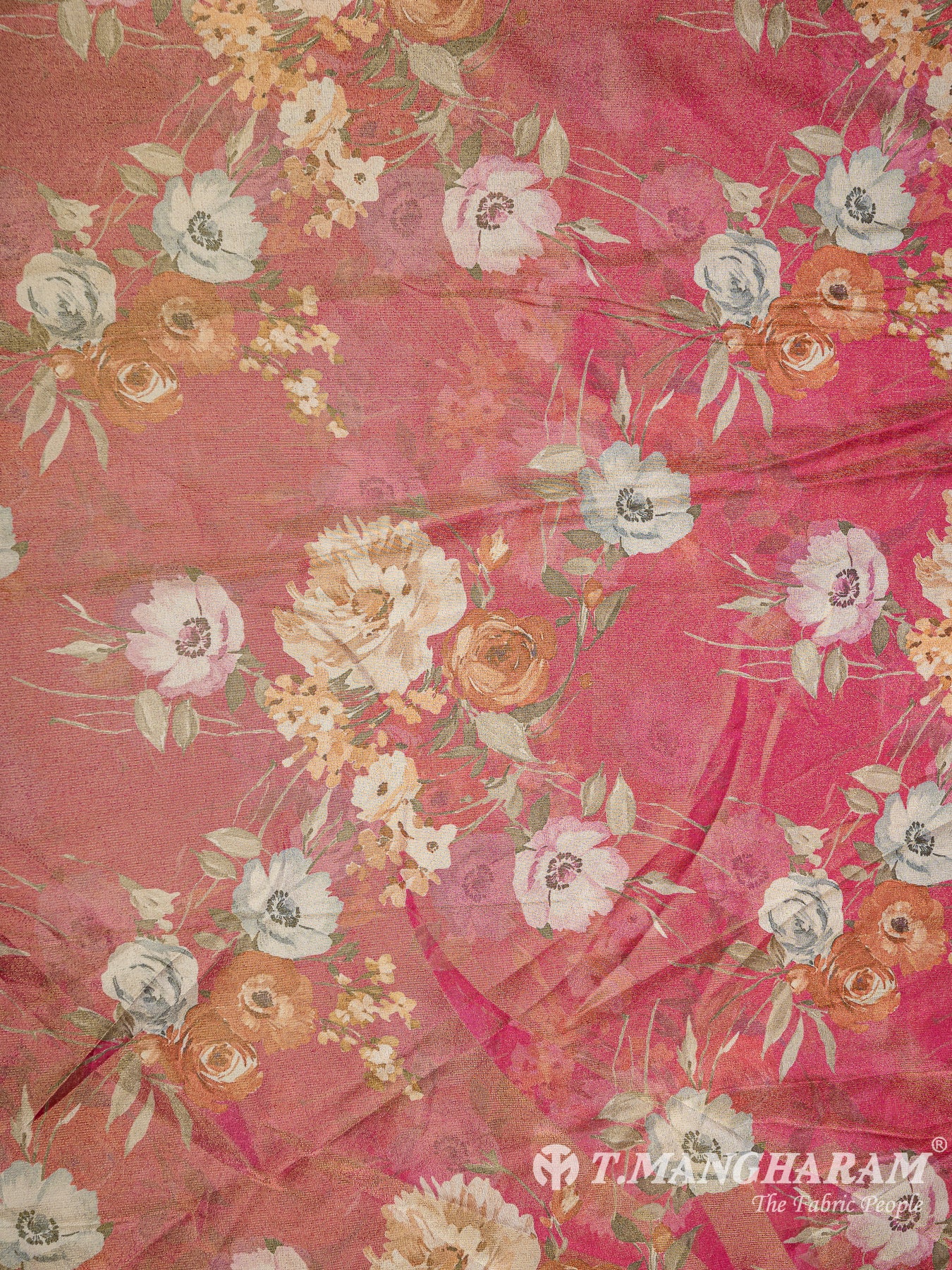 Pink Organza Tissue Fabric - EC8305 view-3