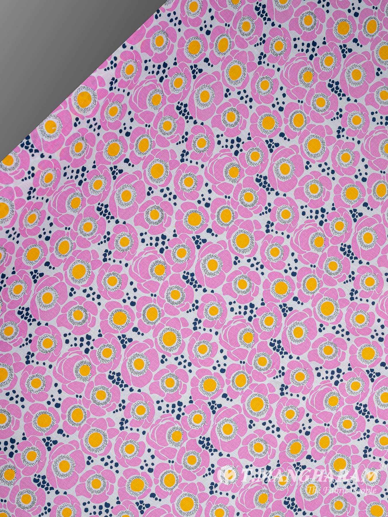 Pink Cotton Fabric - EA2565 view-2