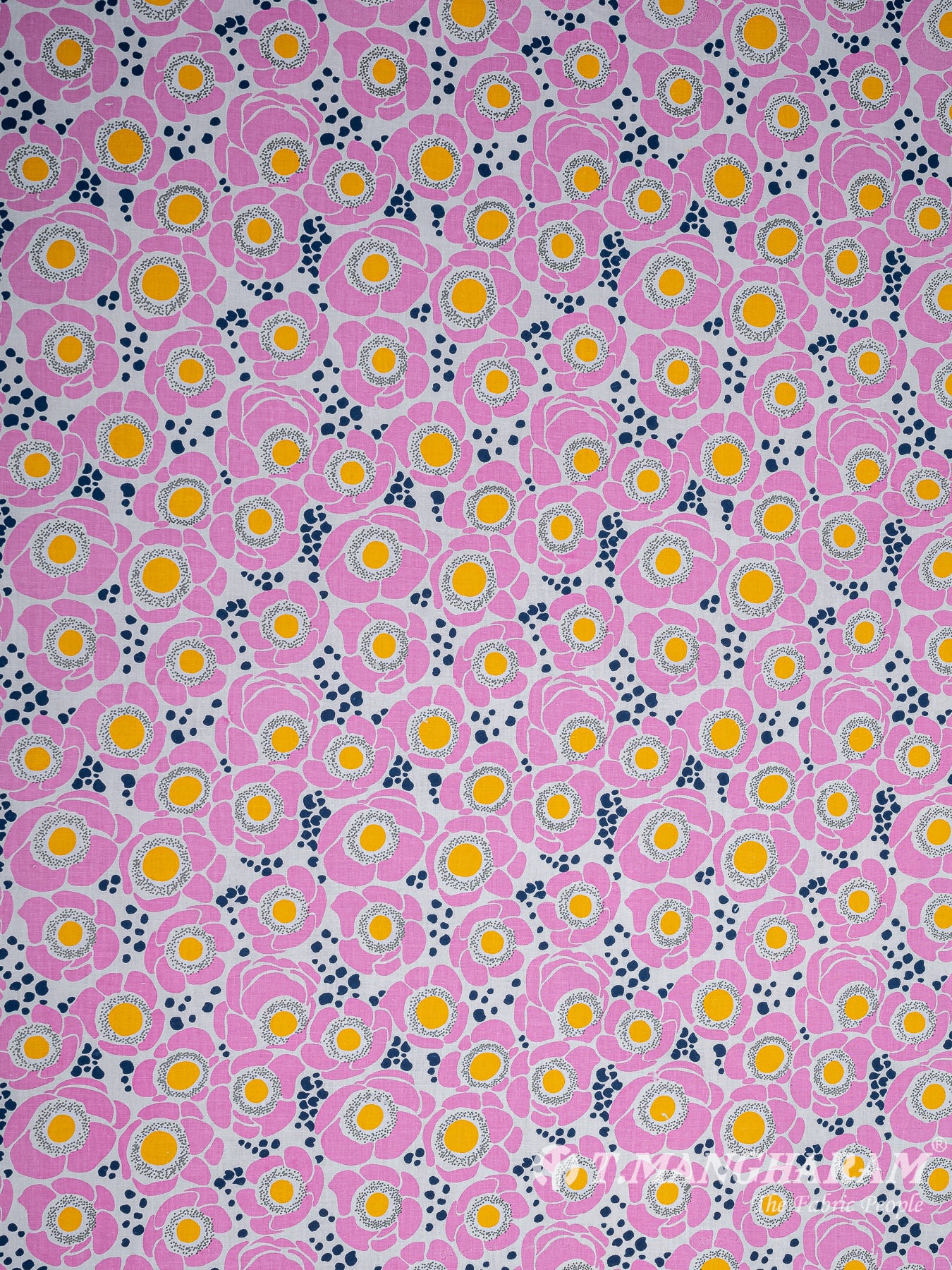 Pink Cotton Fabric - EA2565 view-3