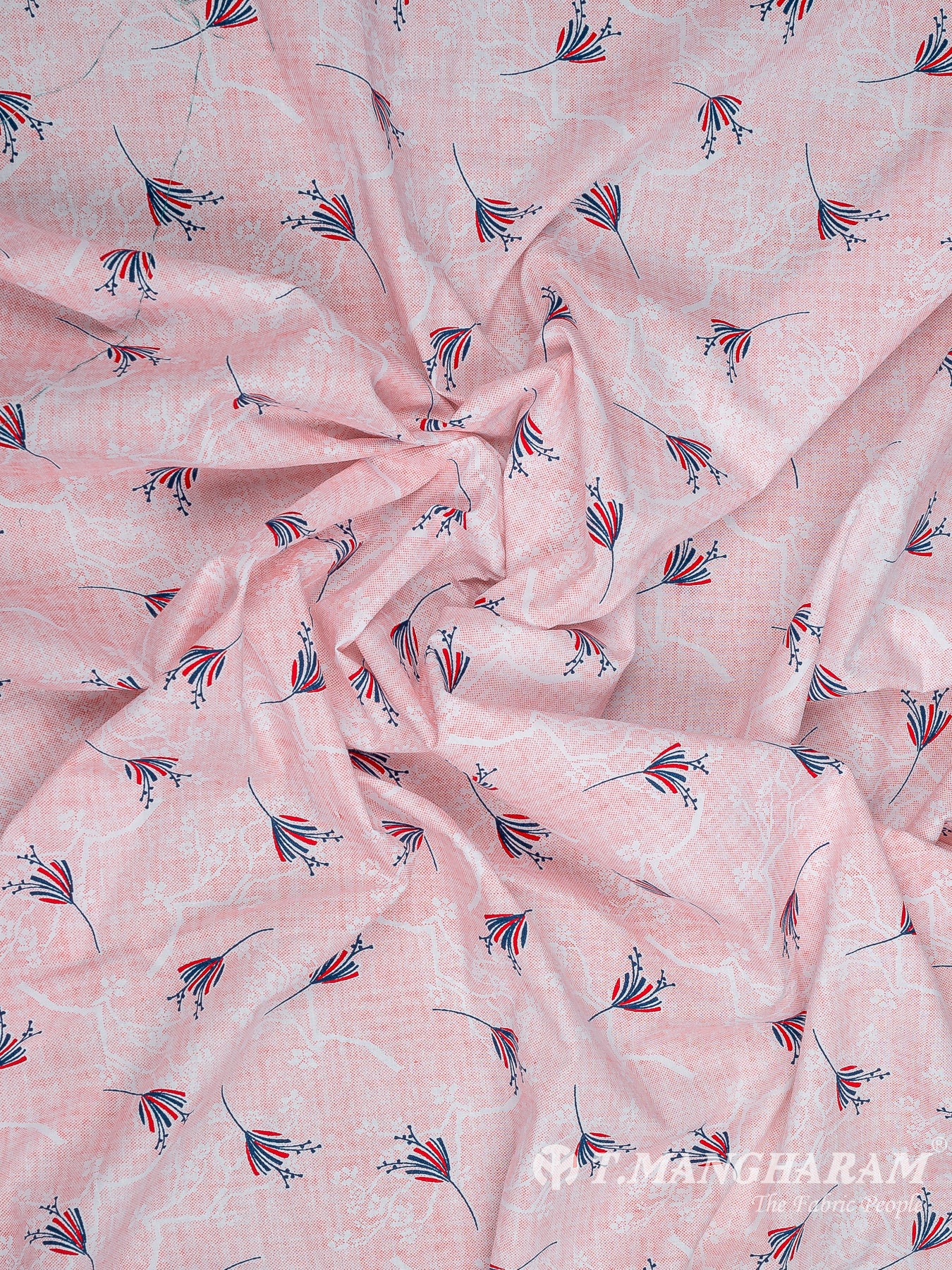 Pink Cotton Fabric - EA2560 view-4