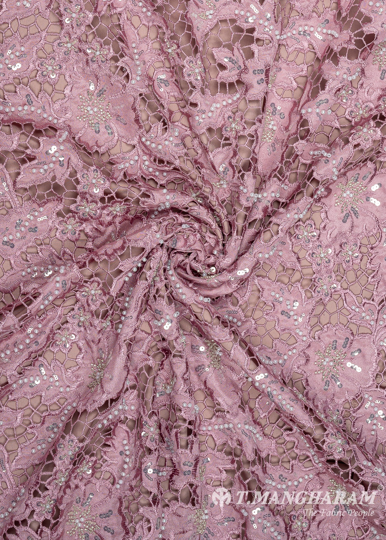 Pink Fancy Net Fabric - EC8764 view-1