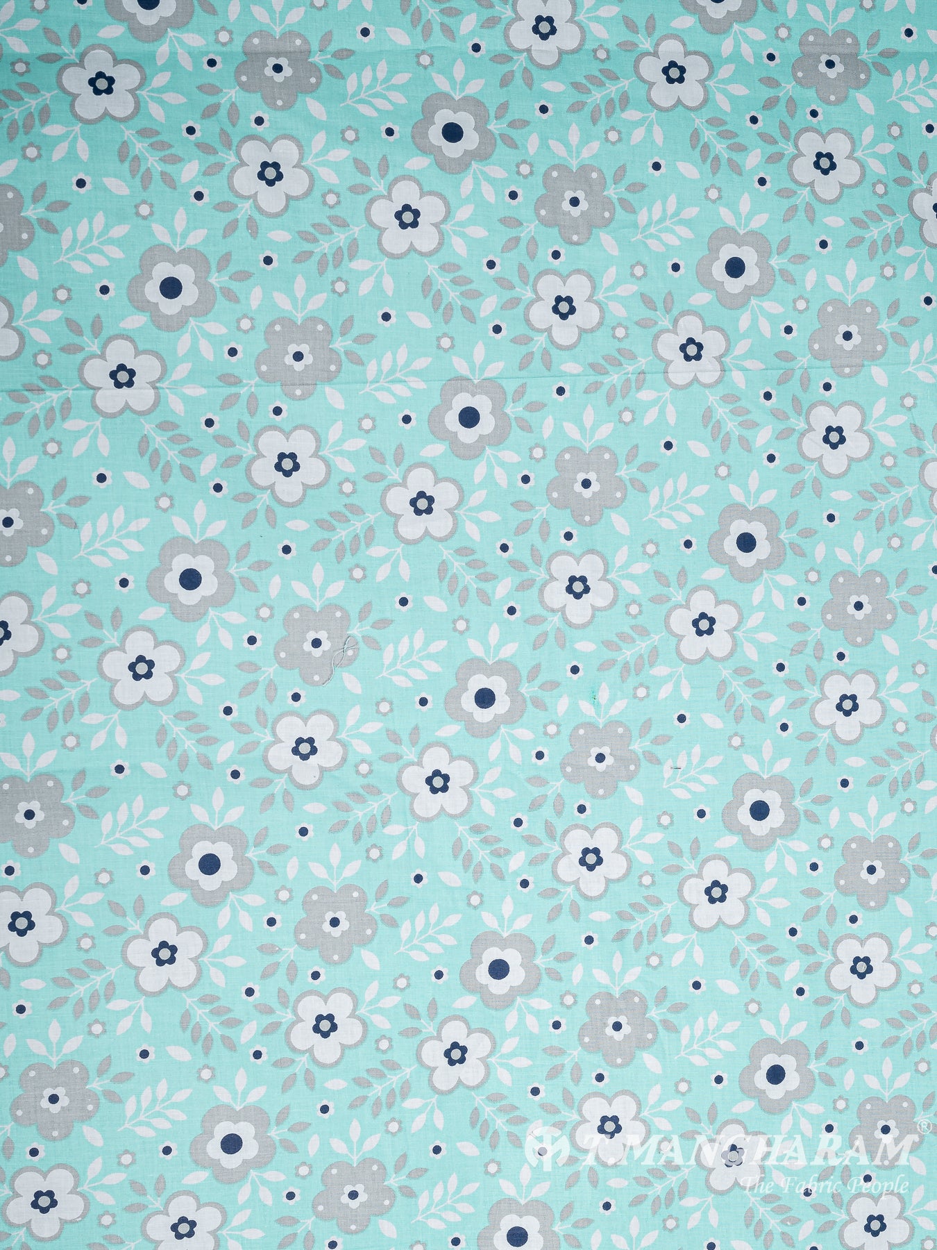 Blue Cotton Fabric - EA2630 view-3