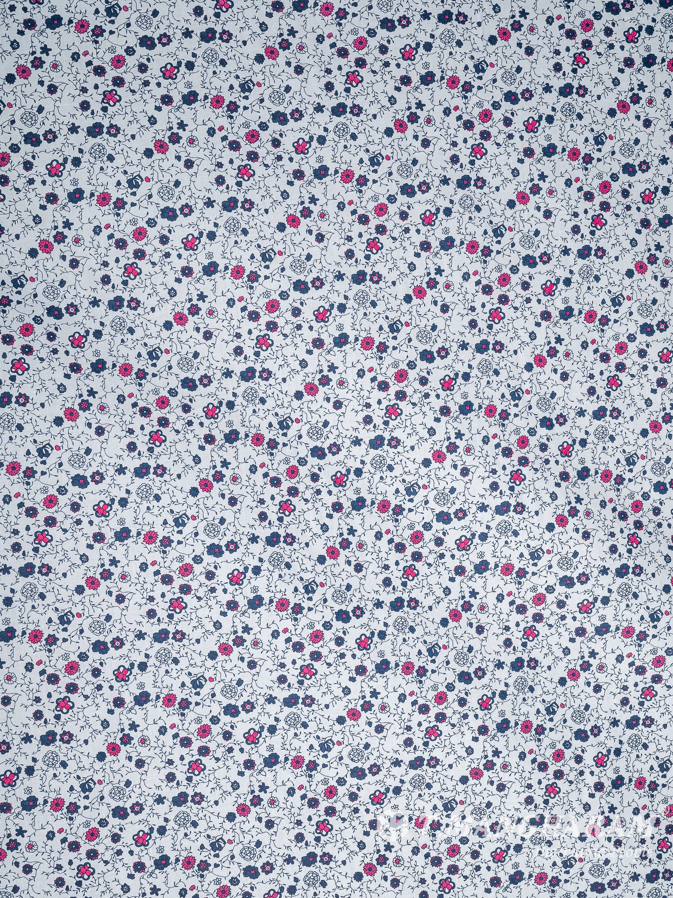 White Cotton Fabric - EA2591 view-3