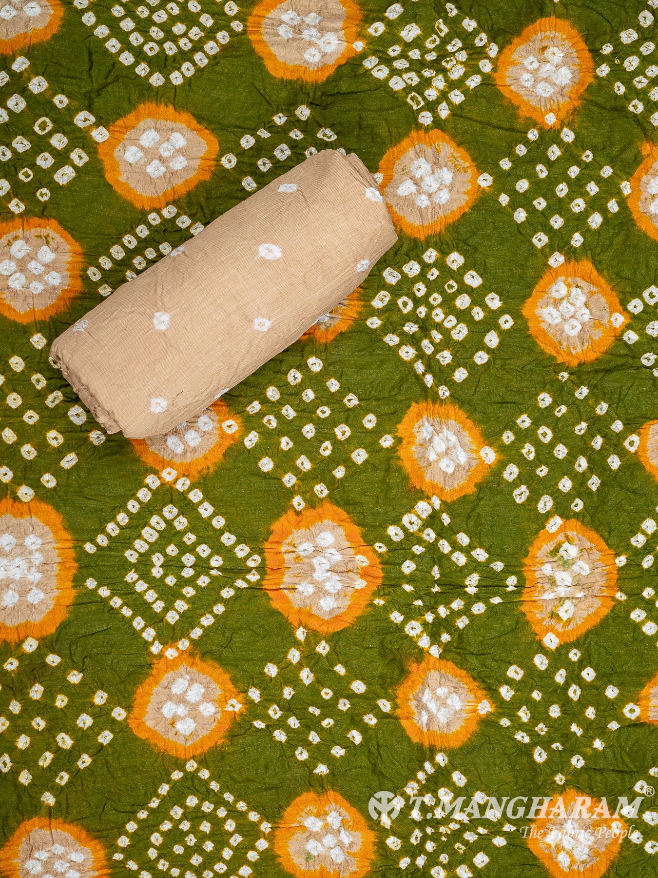 Multicolor Cotton Chudidhar Fabric Set - EG1795 view-2