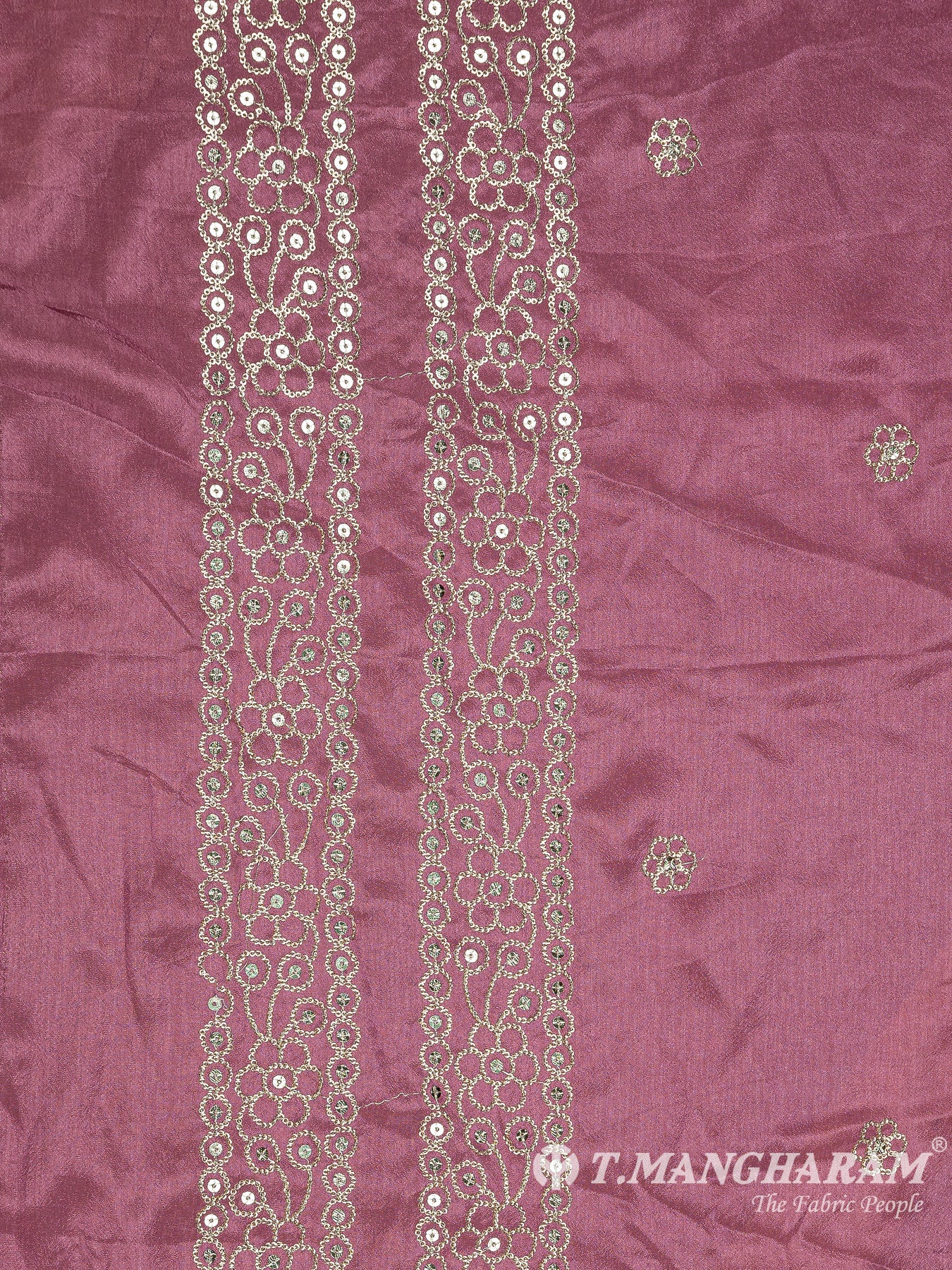 Pink Chinnon Silk Fabric - EC8297 view-4