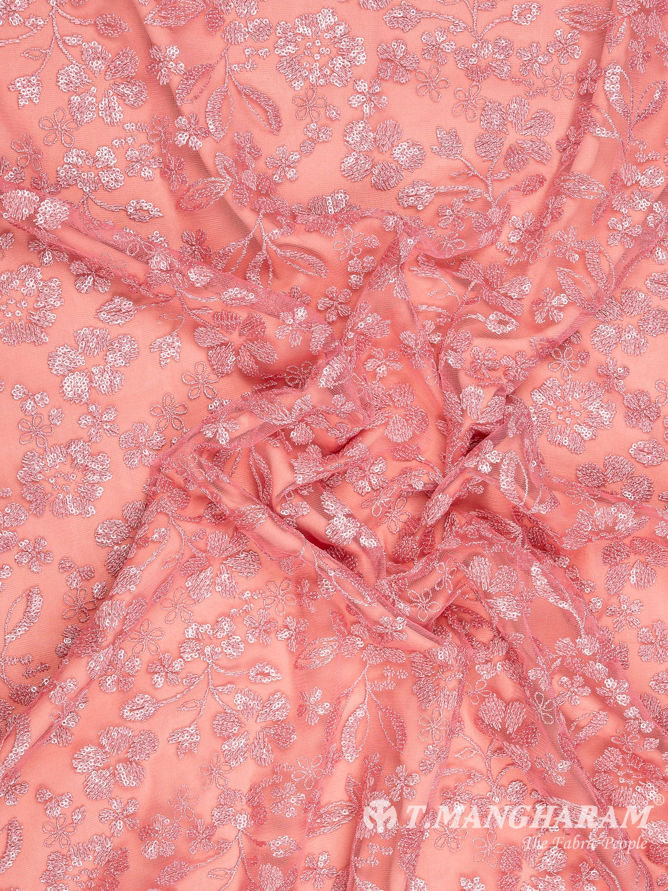 Pink Fancy Net Fabric - EC8106 view-4