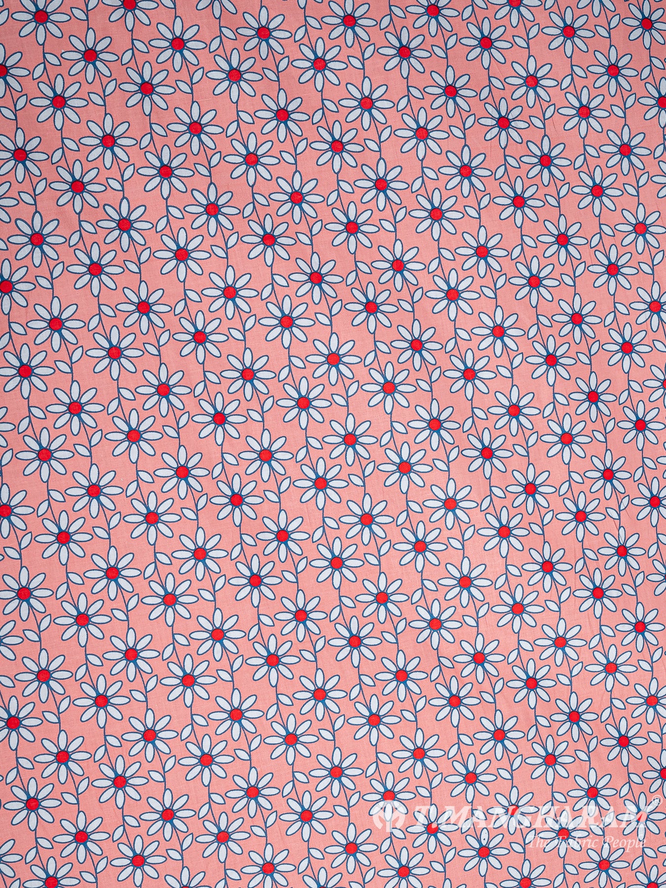 Peach Cotton Fabric - EA2580 view-3