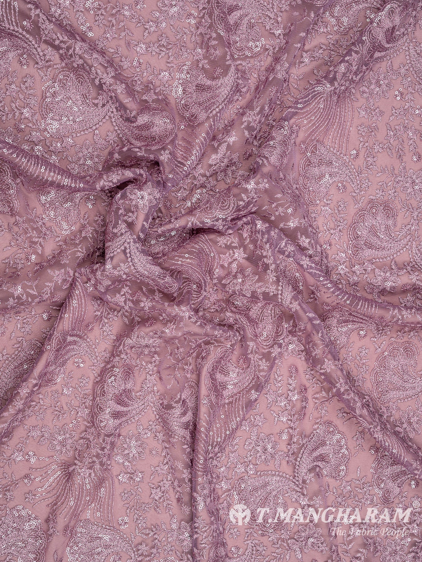 Violet Fancy Net Fabric - EC8079 view-4
