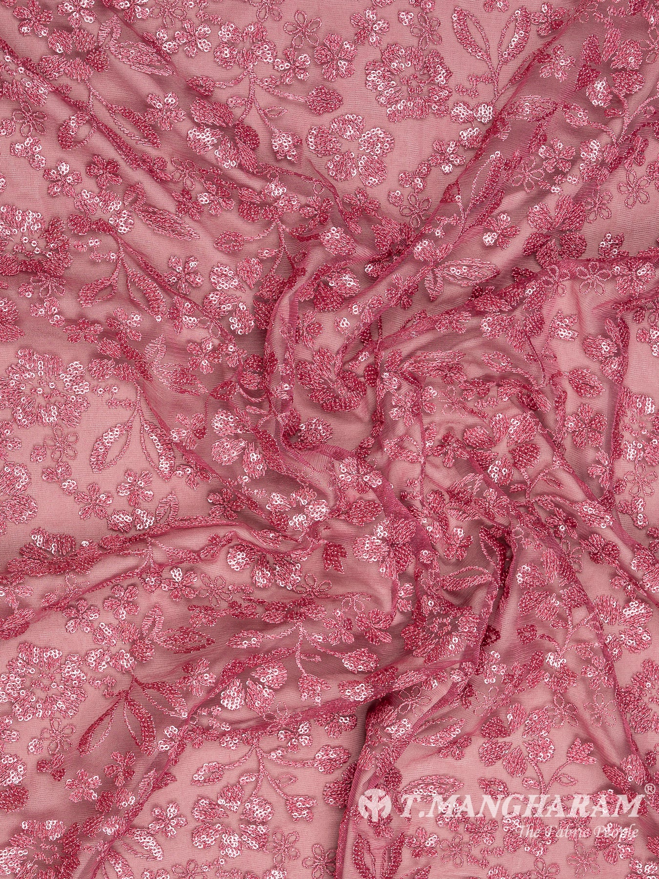 Pink Fancy Net Fabric - EC8102 view-4