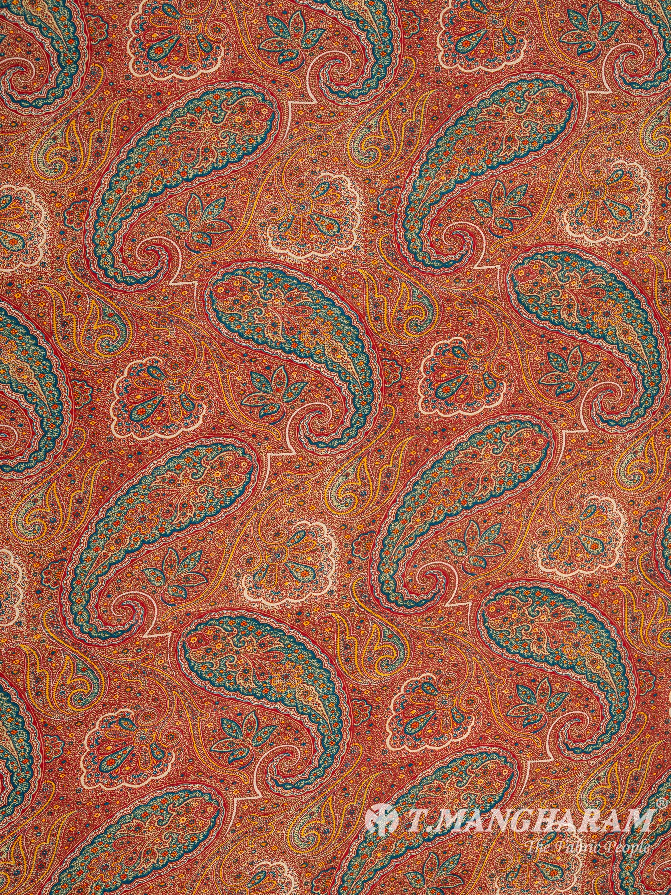 Multicolor Crepe Fabric - EB5978 view-3