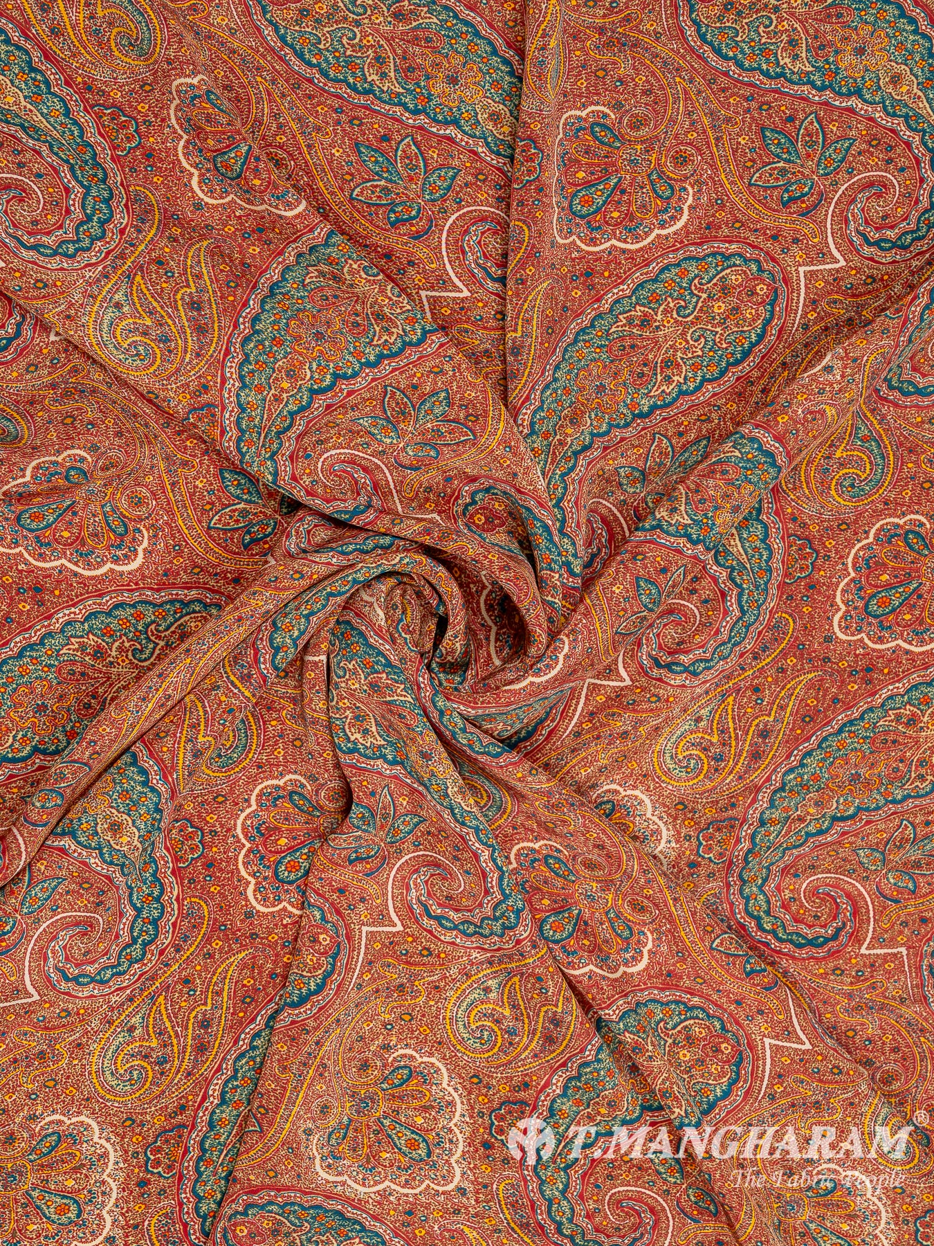 Multicolor Crepe Fabric - EB5978 view-1