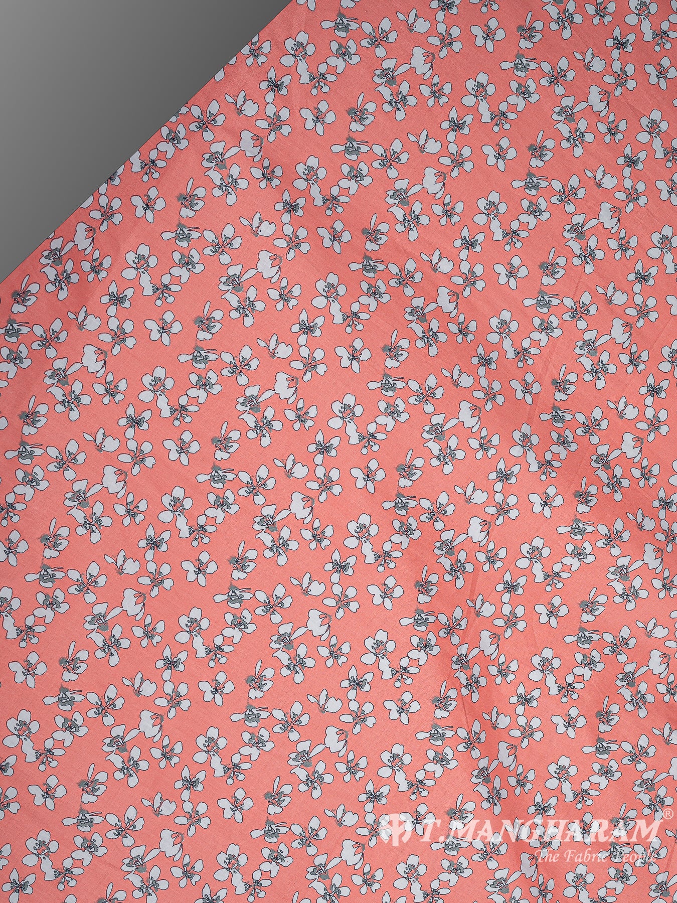 Peach Cotton Fabric - EA2598 view-2