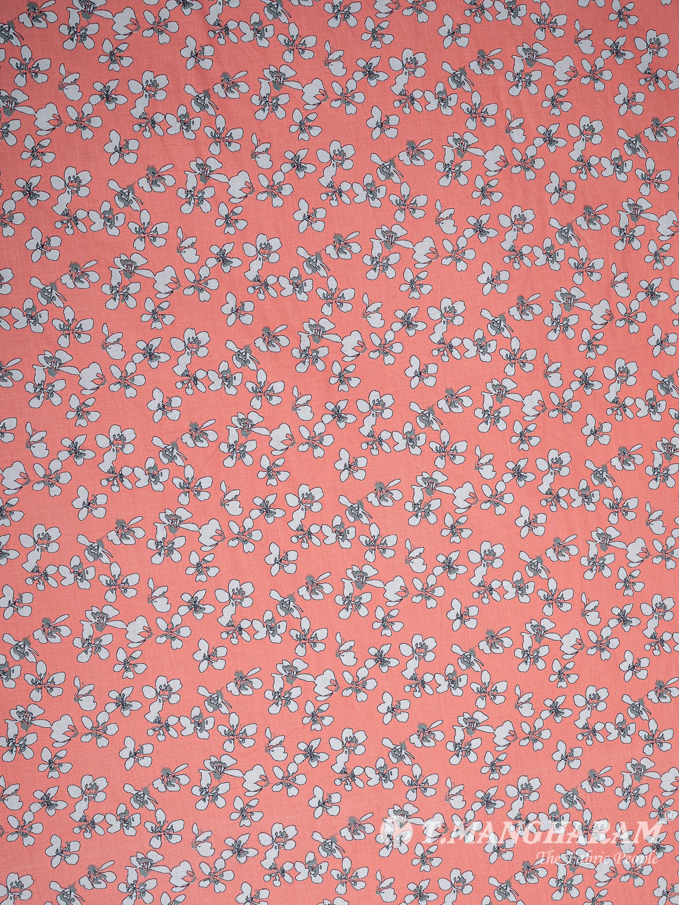 Peach Cotton Fabric - EA2598 view-3