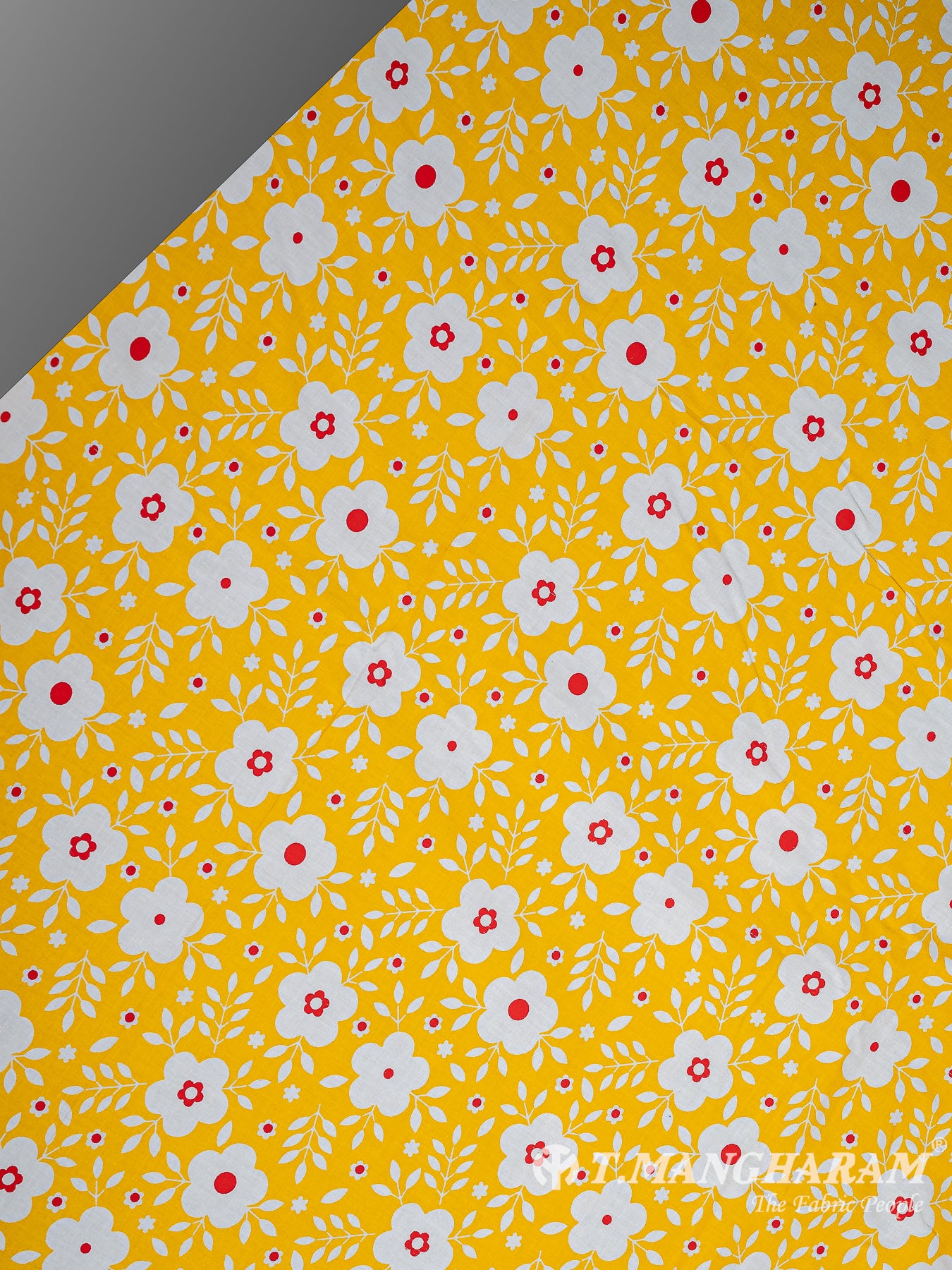 Yellow Cotton Fabric - EA2637 view-2