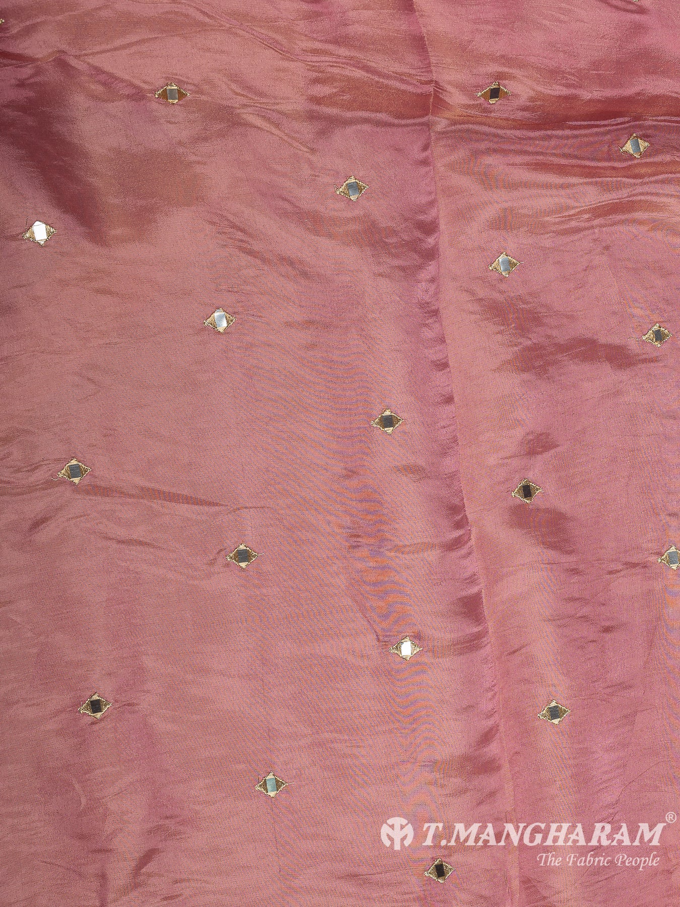 Pink Chinnon Silk Fabric - EB6600 view-3