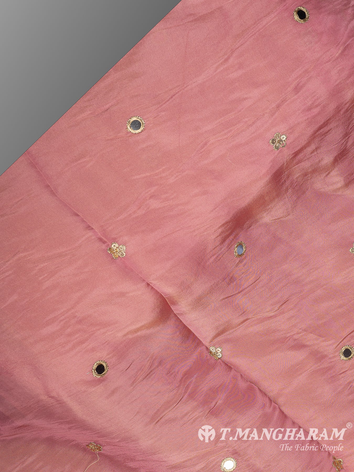 Pink Chinnon Silk Fabric - EB6605 view-2