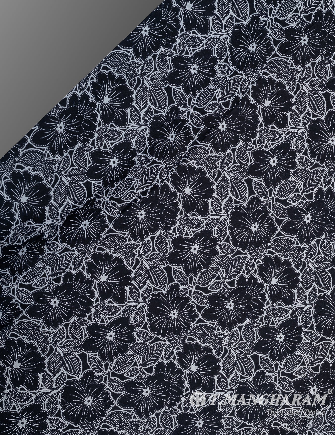 Black Crepe Fabric - EC9901 view-2