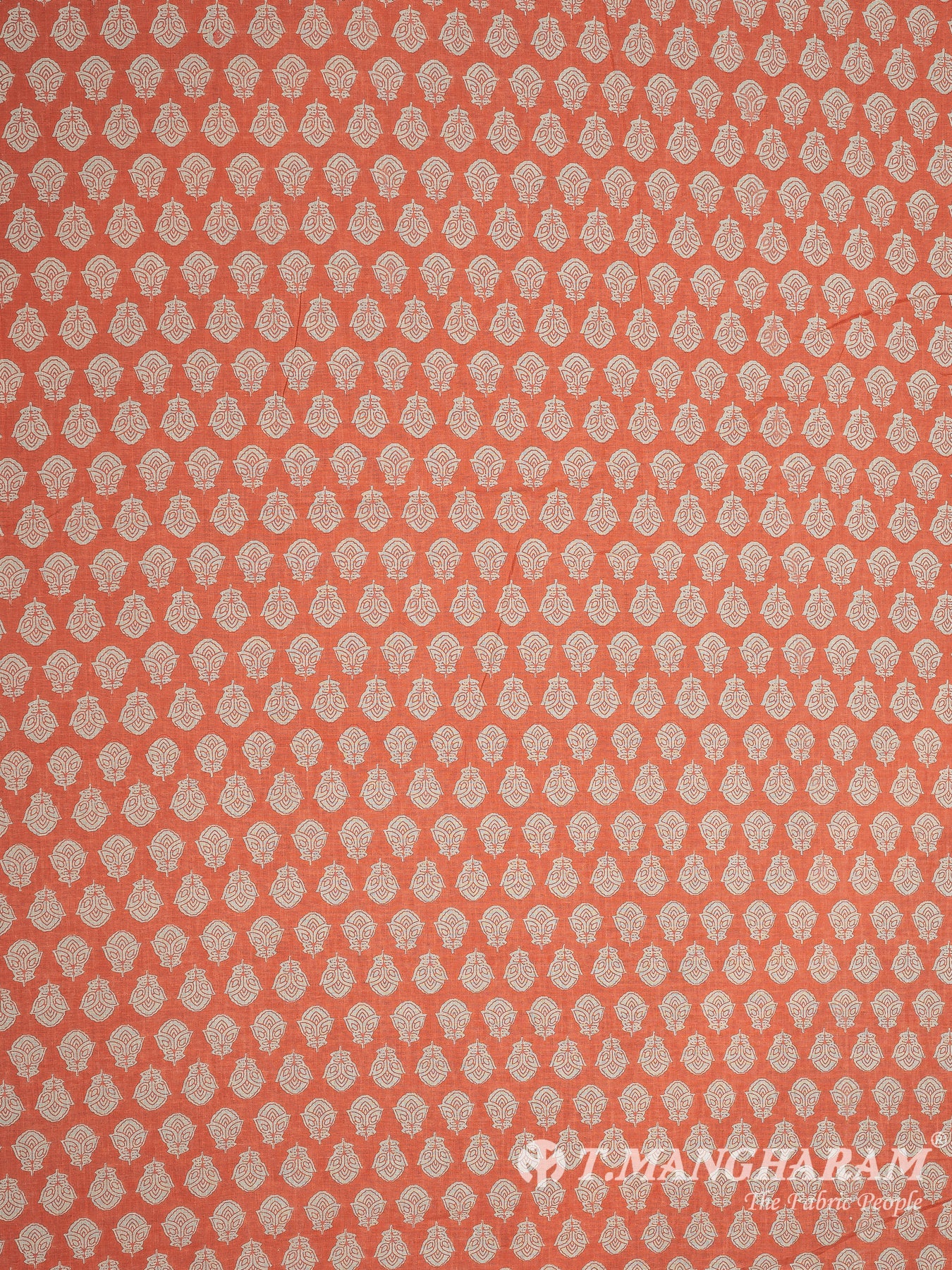 Peach Cotton Fabric - EC8338 view-3