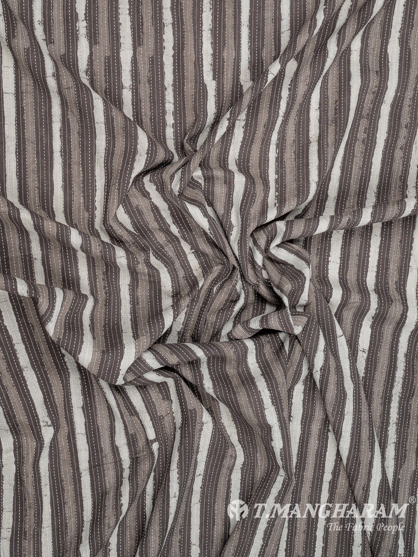Brown Cotton Fabric - EC8219 view-4
