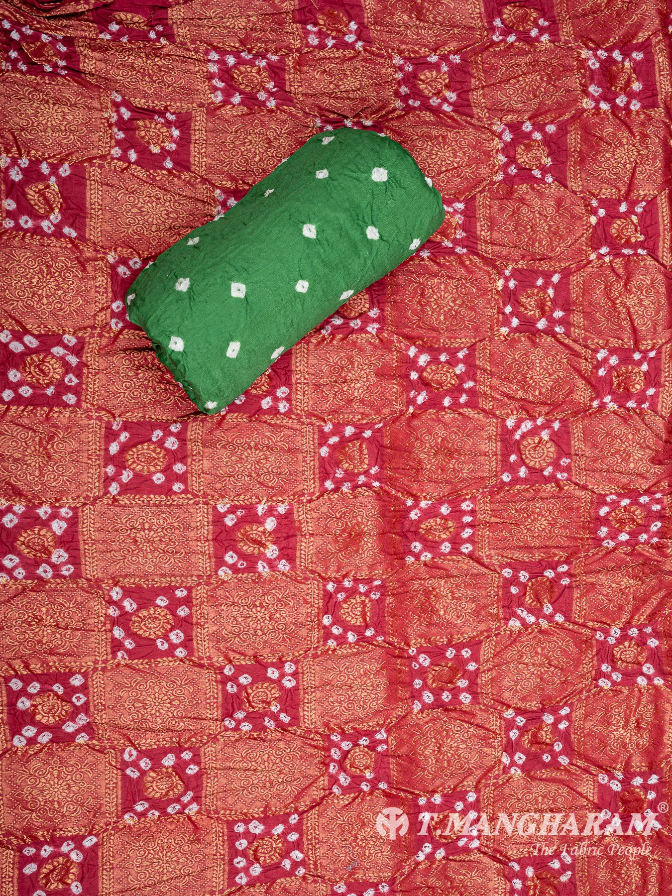 Multicolor Cotton Chudidhar Fabric Set - EG1785 view-2