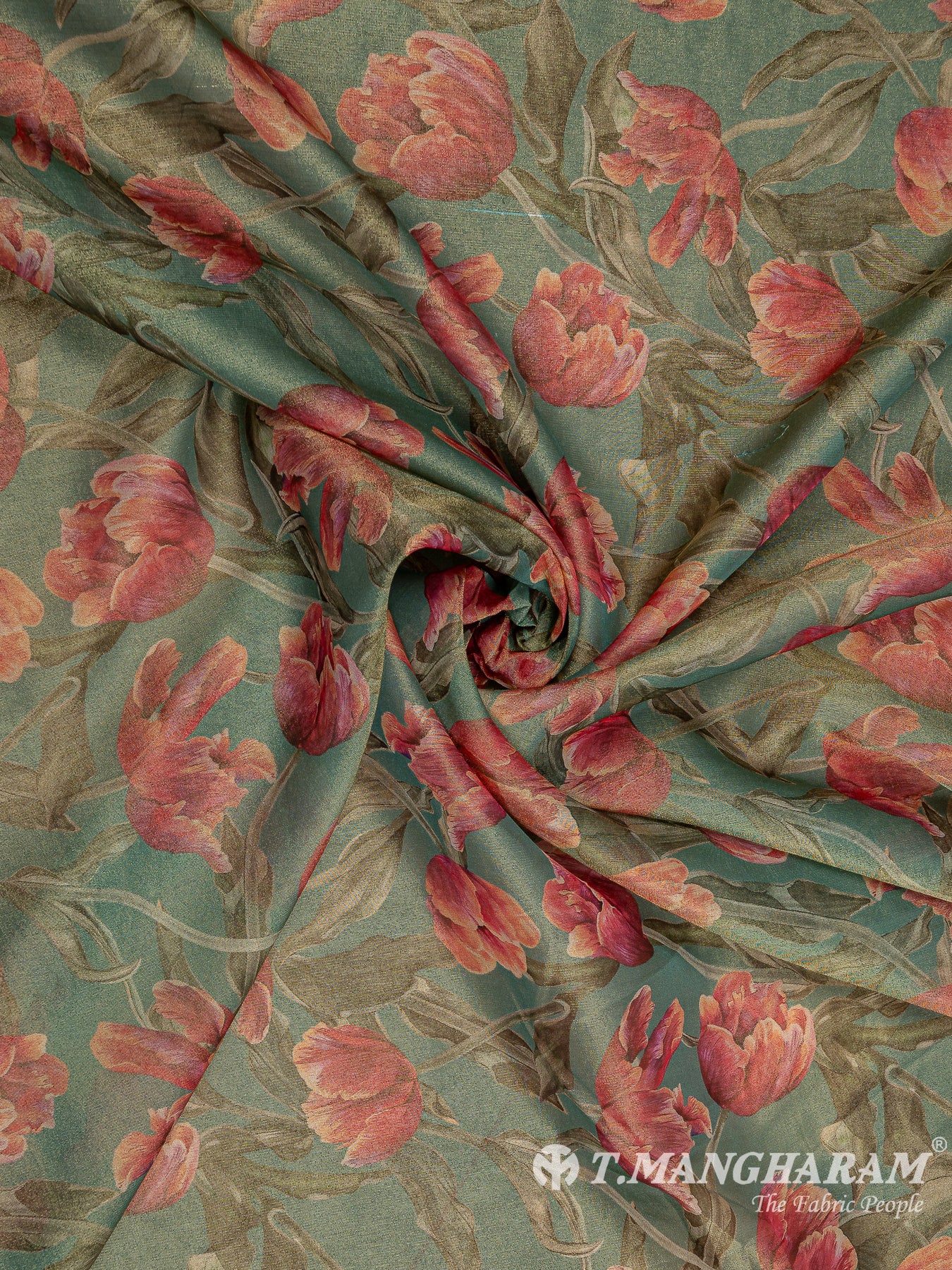 Multicolor Organza Tissue Fabric - EC8301 view-1
