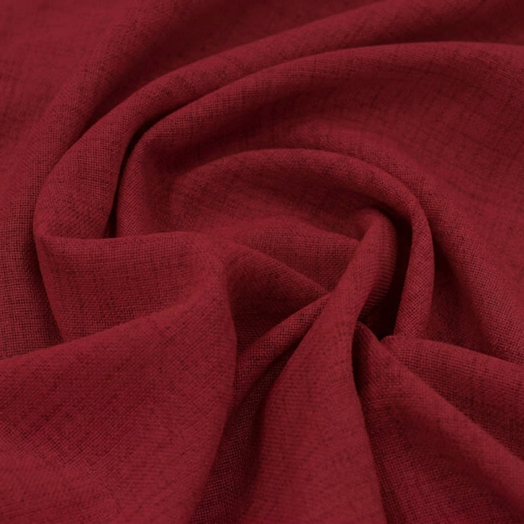Swirled Plain Wine Plain Crepe Fabric