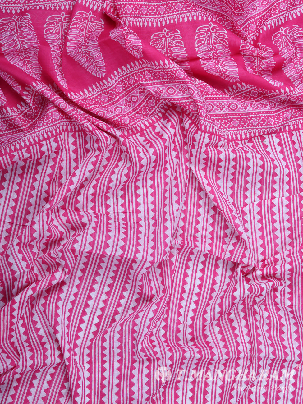 Pink Cotton Chudidhar Fabric Set - EH1080 view-3