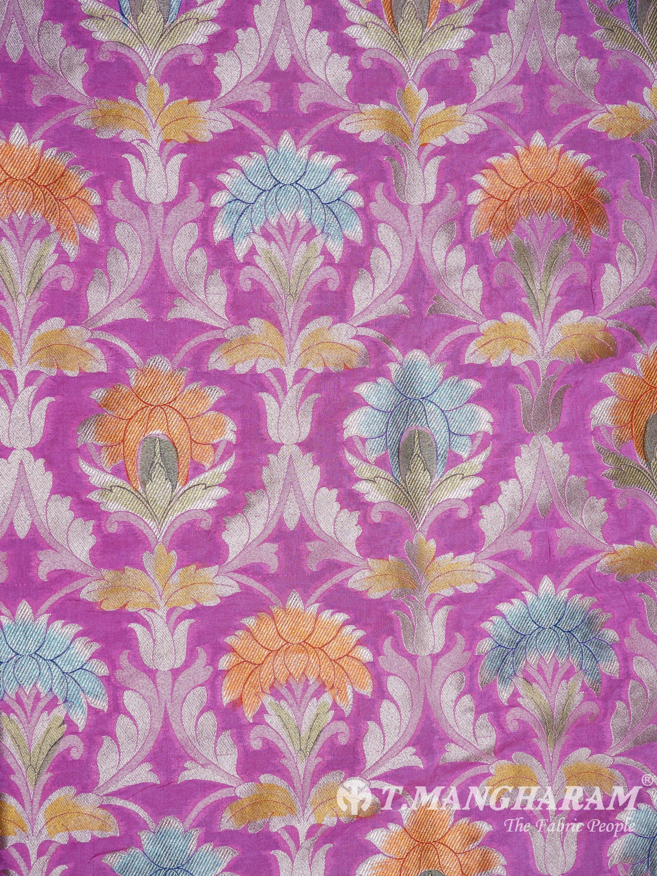 Pink Banaras Fabric - EB1849 view-3
