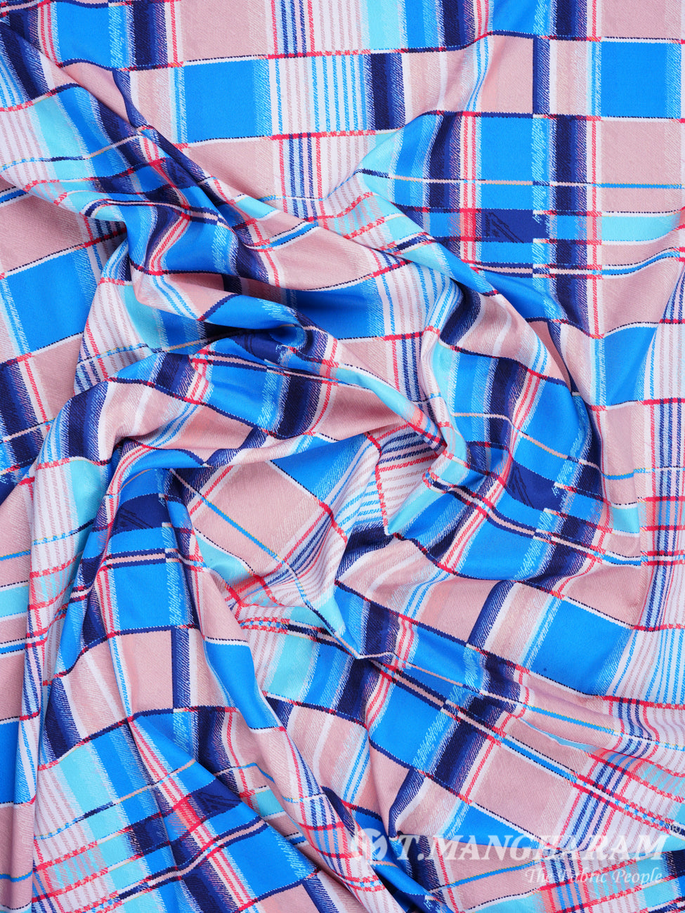 Multicolor Crepe Fabric - EB0551 view-4