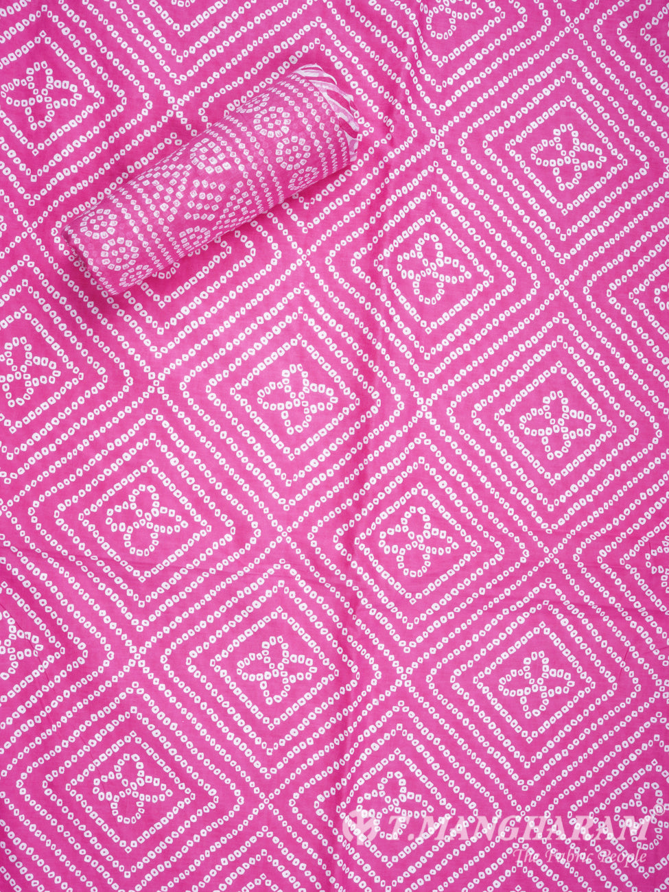 Pink Cotton Chudidhar Fabric Set - EH1065 view-2