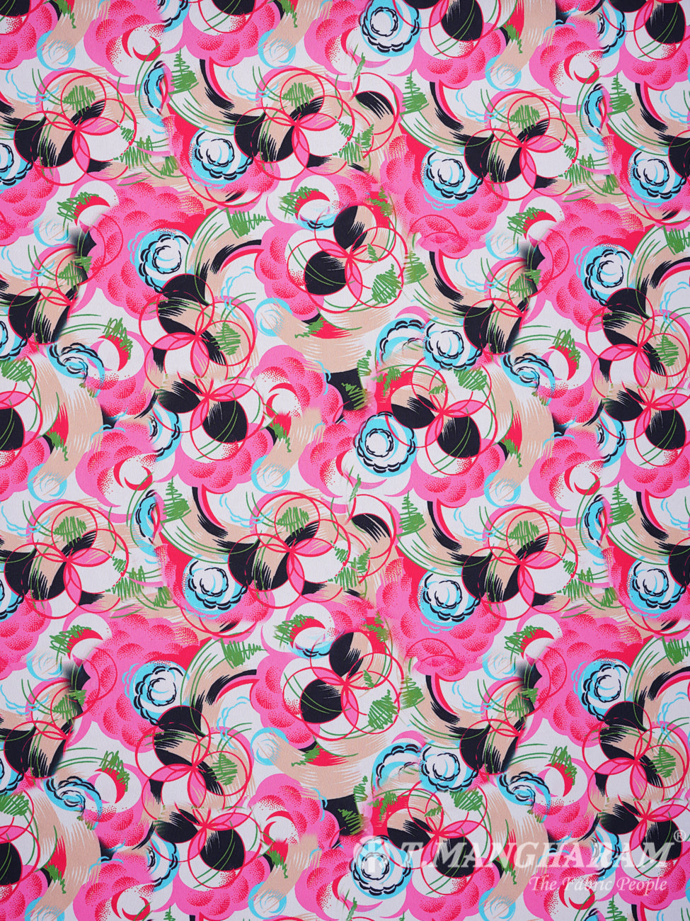 Pink Crepe Fabric - EB0546 view-3