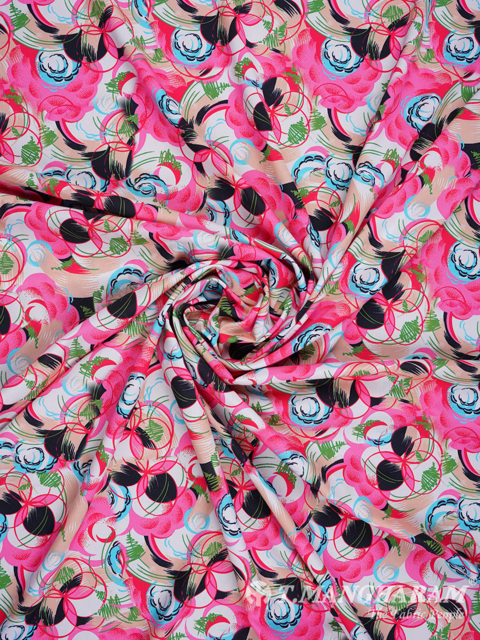 Pink Crepe Fabric - EB0546 view-1