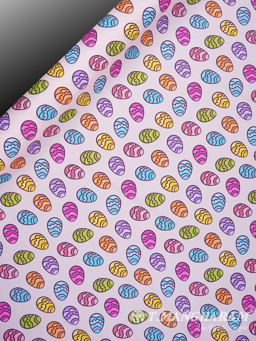 Peach Crepe Fabric - EB0556 view-2