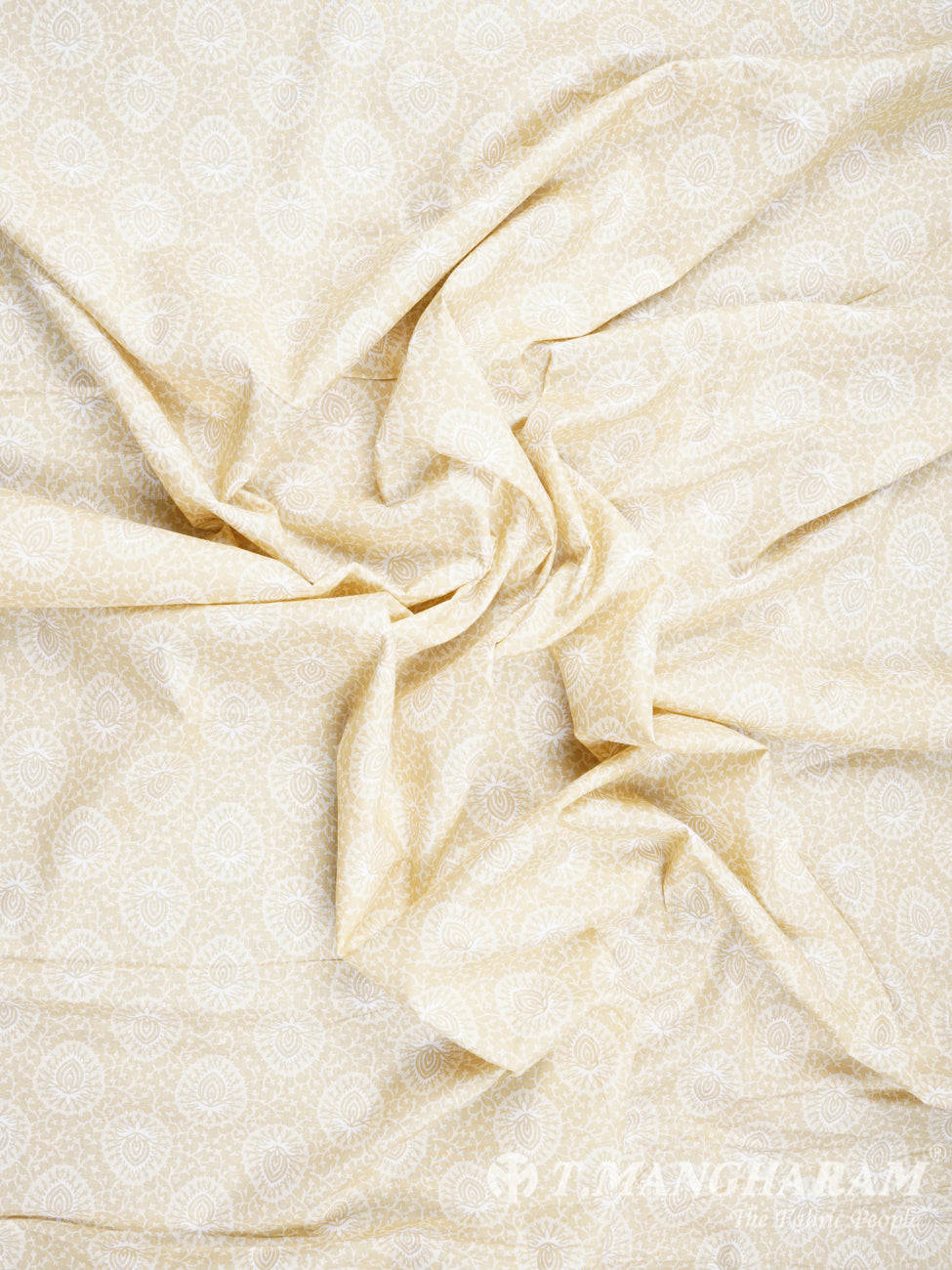 Beige Cotton Fabric - EC1570 view-4