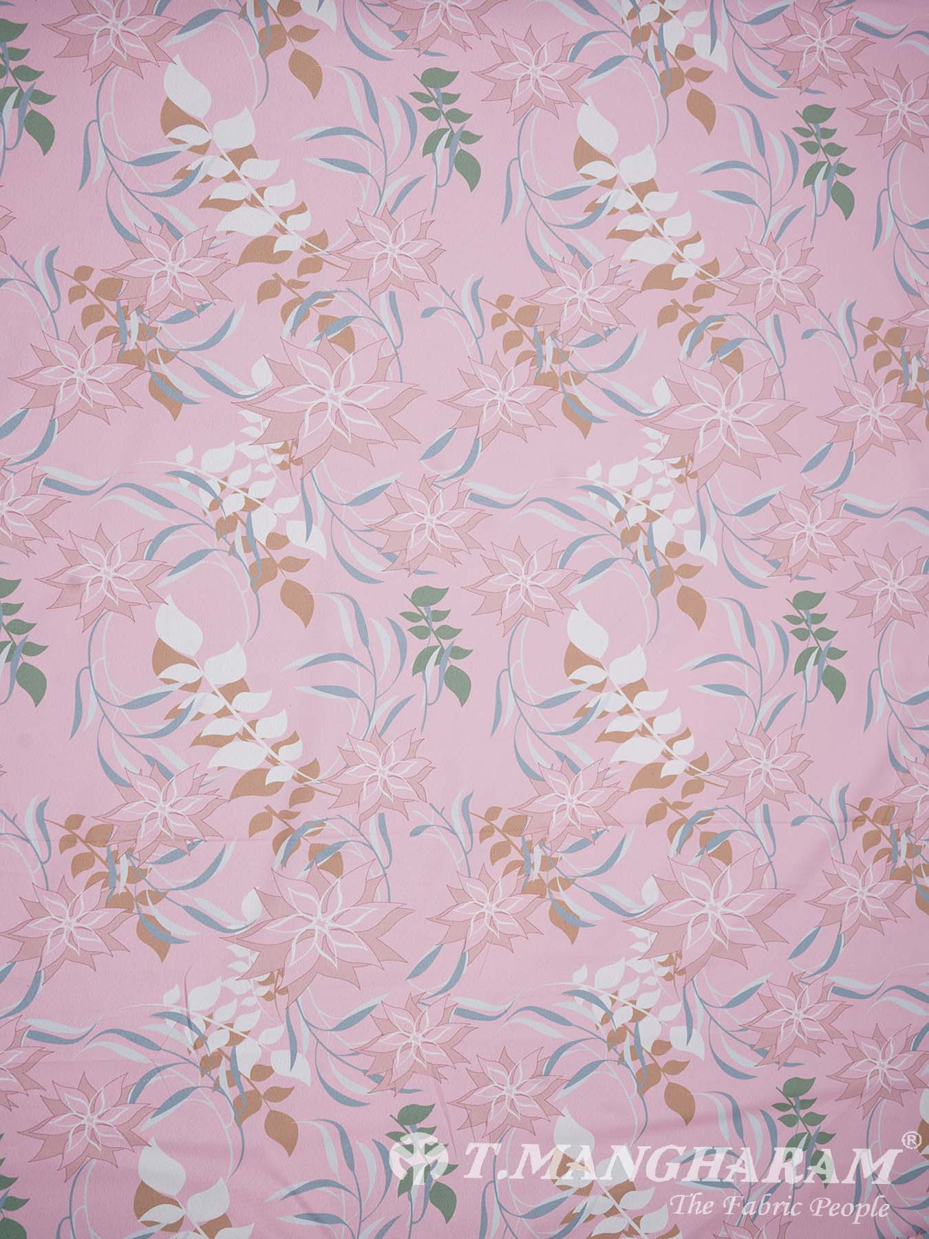Pink Crepe Fabric - EA1286 view-3