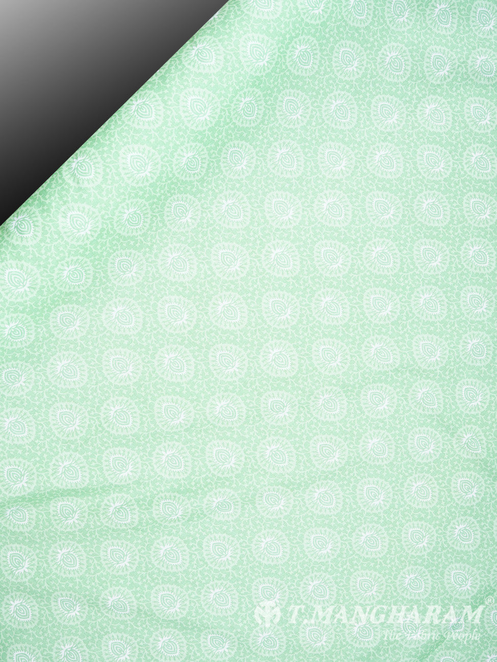 Green Cotton Fabric - EC1568 view-2