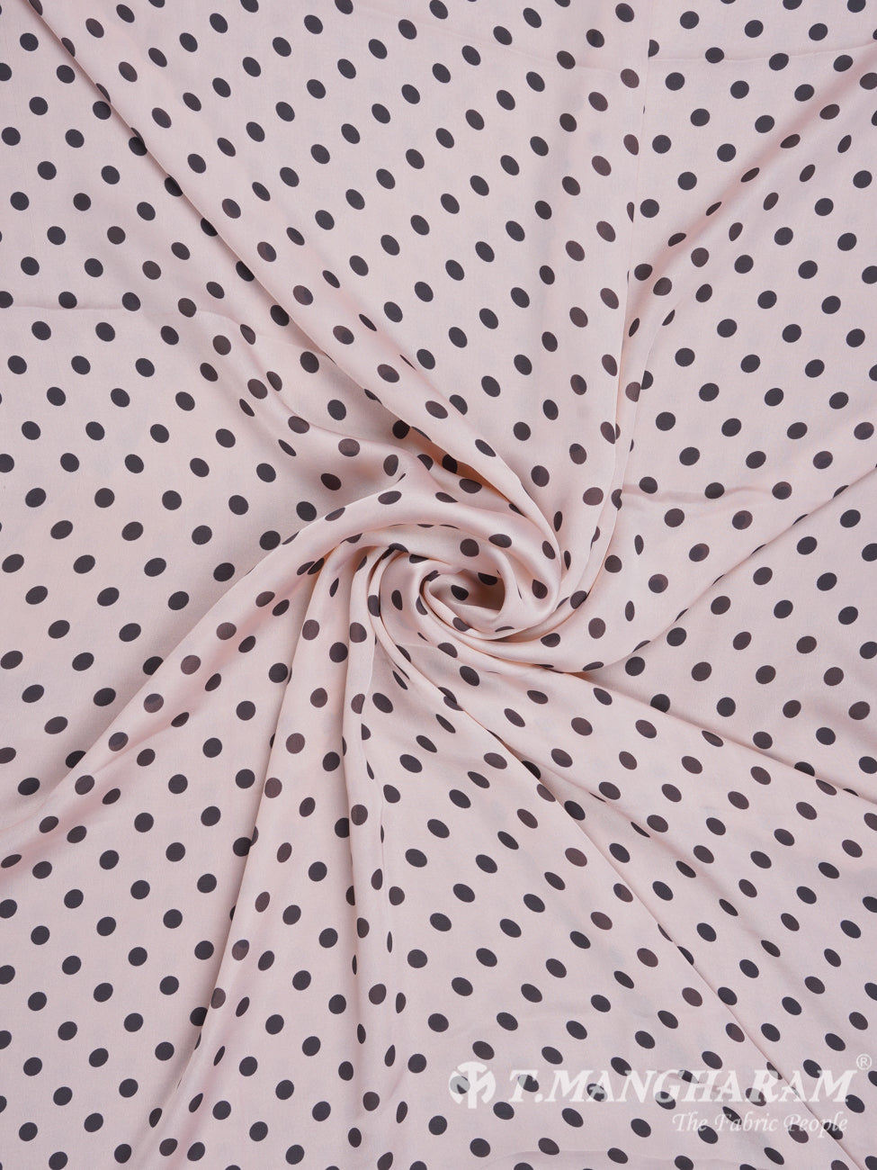Baby Pink Satin Fabric - EB1536 view-1