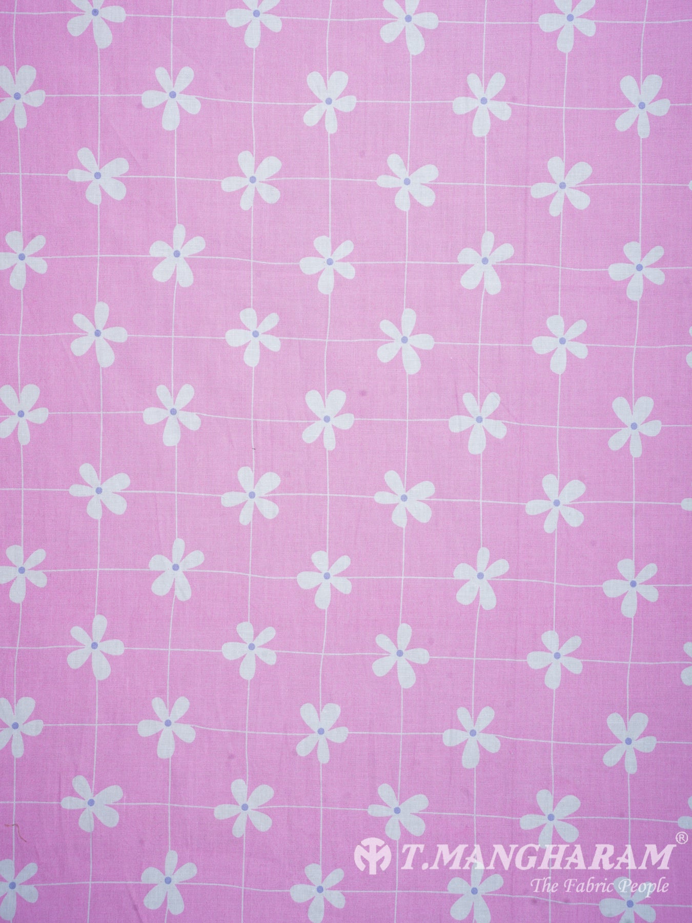 Pink Cotton Fabric - EC1058 view-3