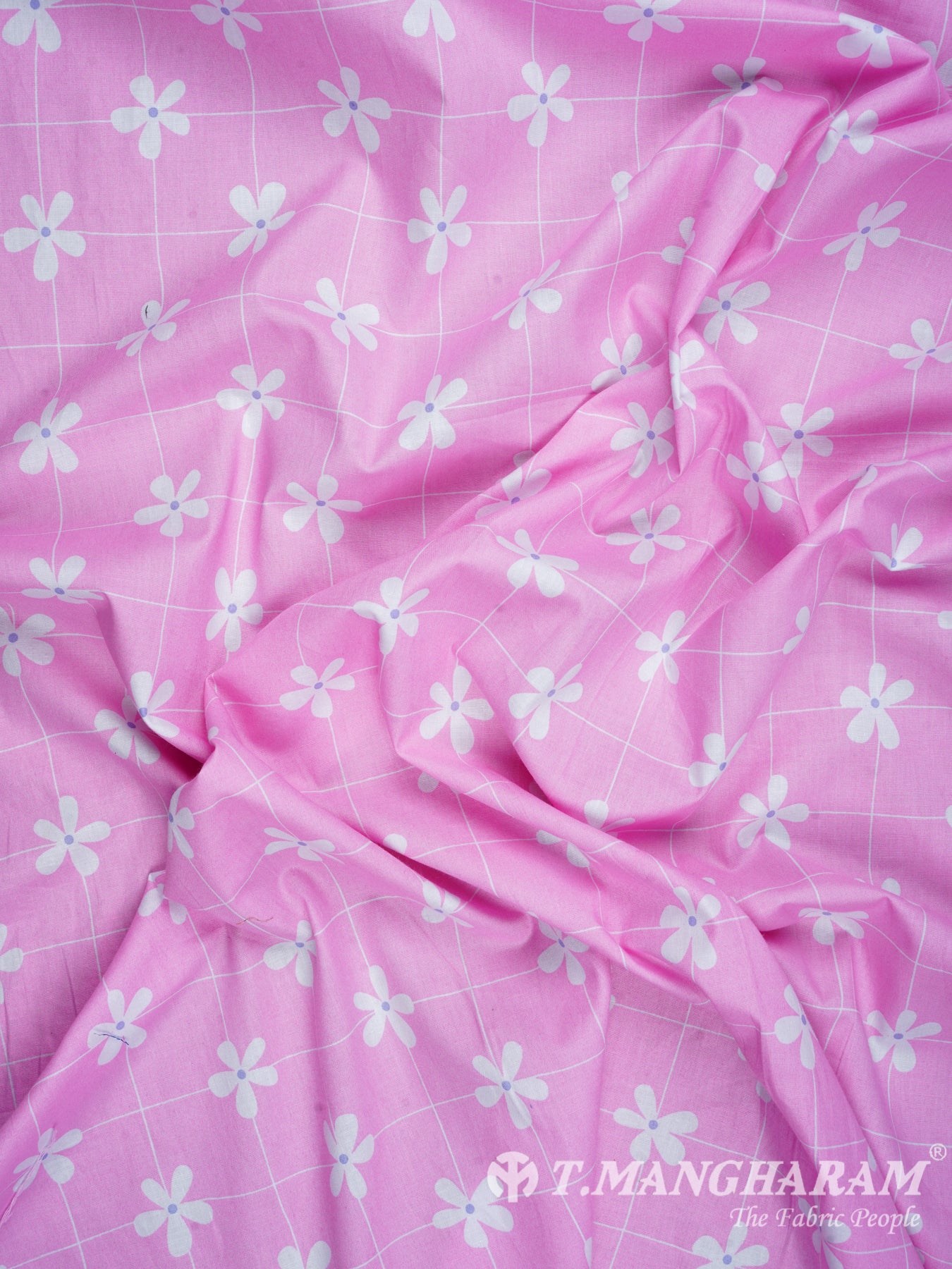Pink Cotton Fabric - EC1058 view-5