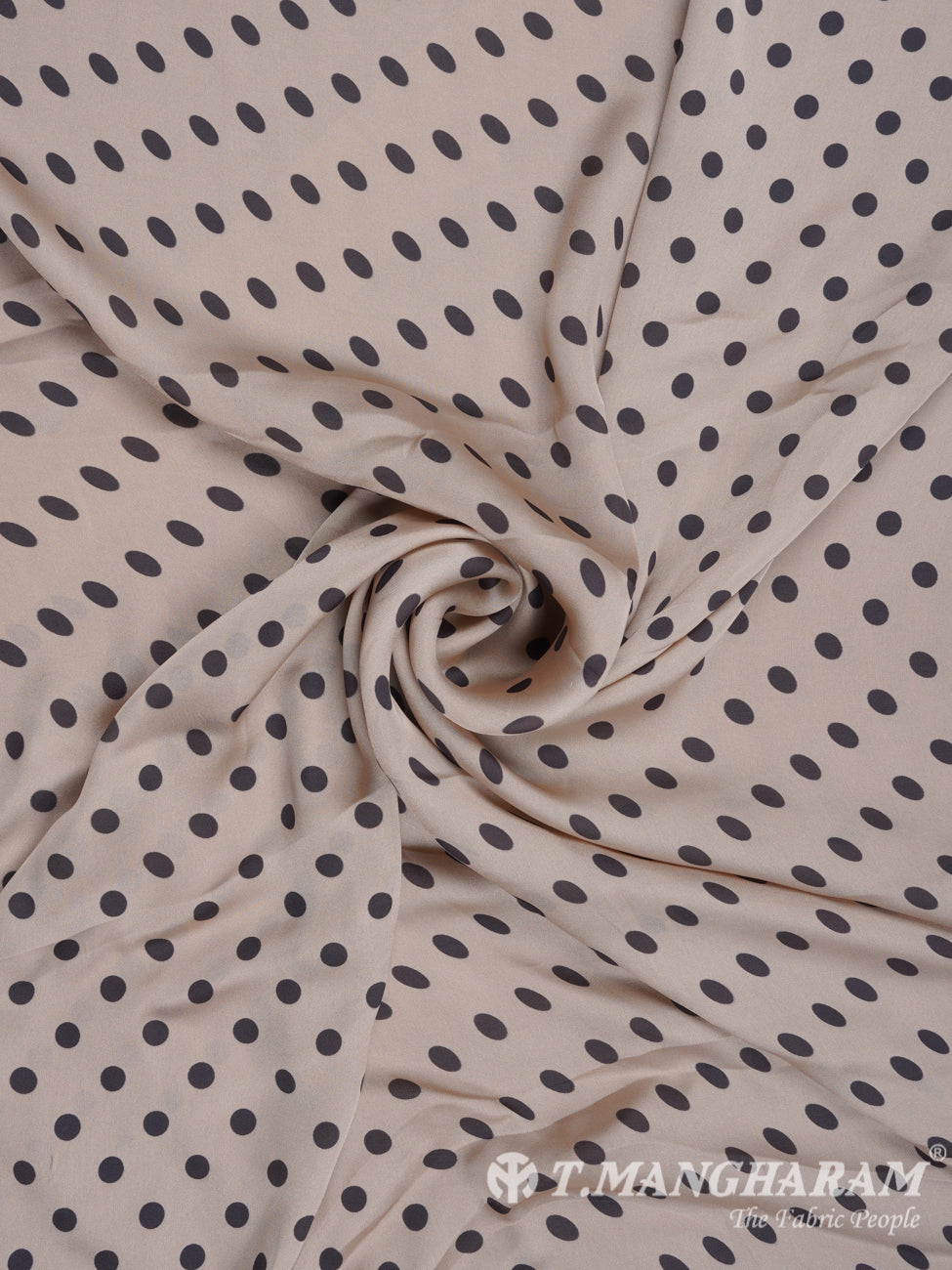 Brown Satin Fabric - EB1540 view-1
