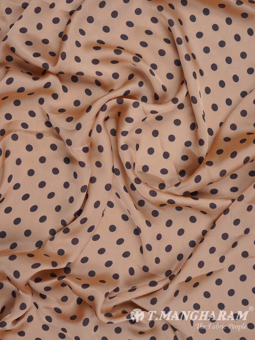 Brown Satin Fabric - EB1532 view-4