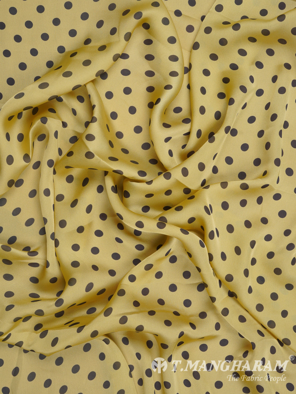 Gold Satin Fabric - EB1549 view-4