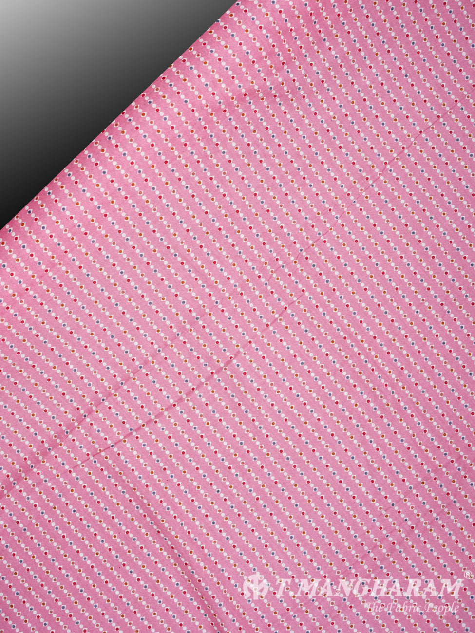 Pink Viscose Cotton Fabric - EC1849 view-2